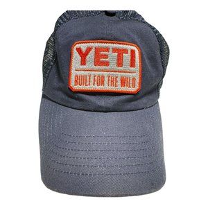 Yeti Blue Snapback Hat One Size